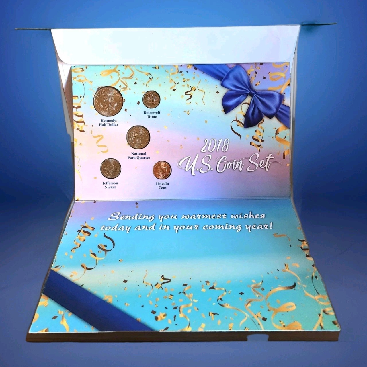 2 Happy Birthday 2018 Coin BIRTHDAY CARD. Brand New NEVER USED Uncirculated 2018