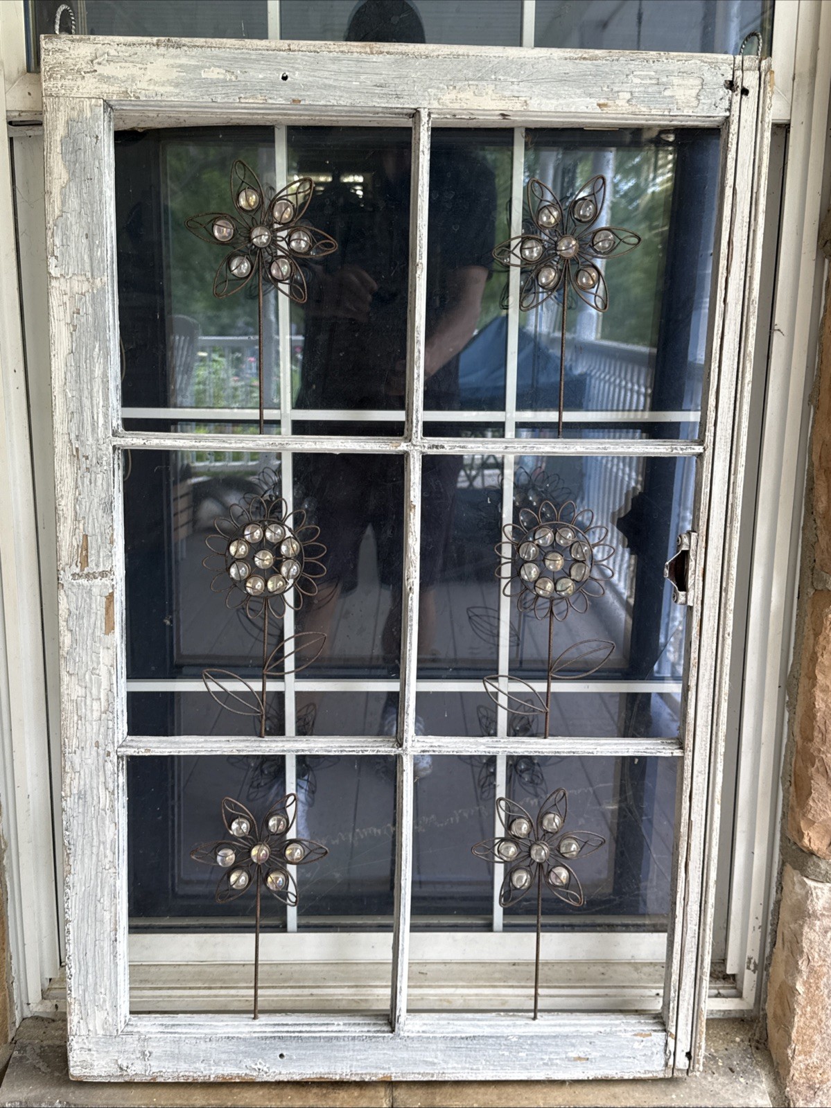 Antique Window Frame Art 