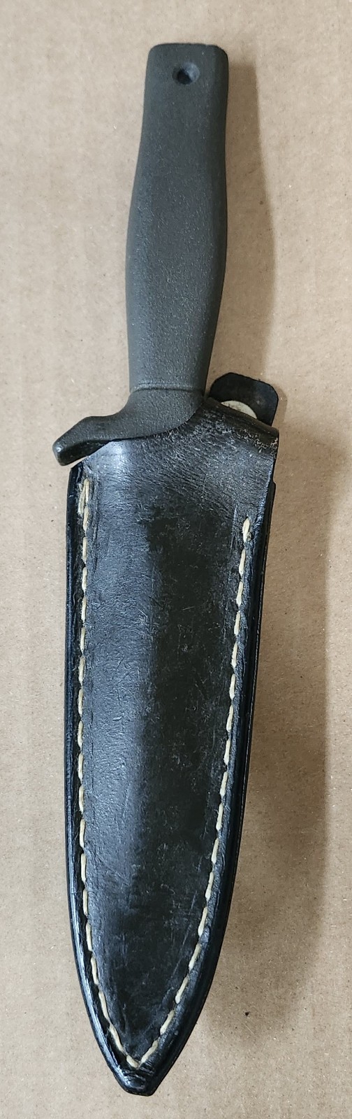 Vintage 1976-77 Early-Production Gerber Mark I Fixed Blade Boot Knife w/ Sheath