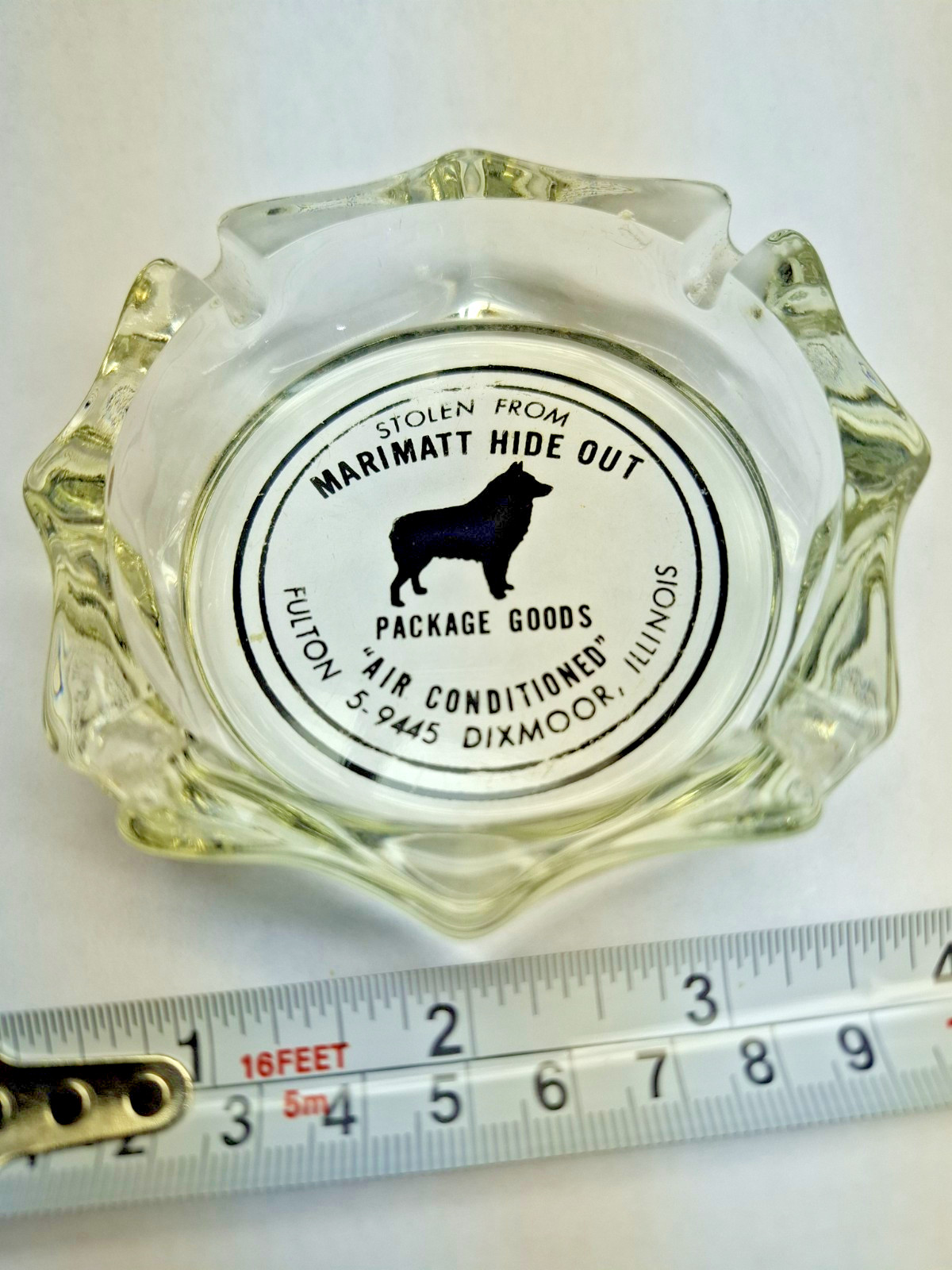 Vintage Stolen From Marimatt Hide Out Package Goods (No Zip Code) Dixmoor Ill.