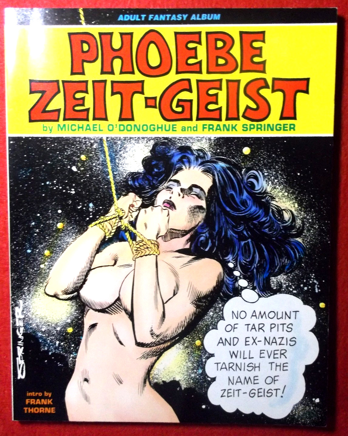 Phoebe Zeit-Geist Eclipse Comics 1986 Frank Springer Bondage Adult Fantasy Album