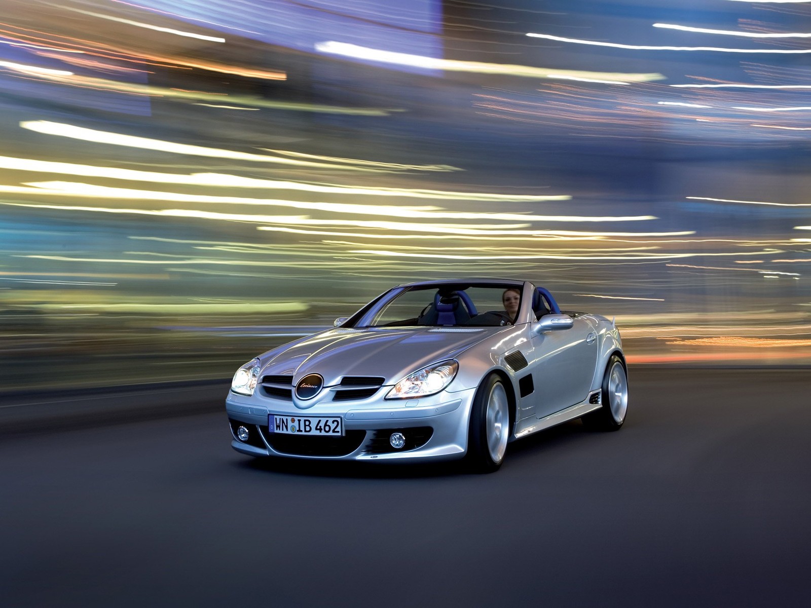 Cars lorinser mercedes benz slk r171 modified Art Print Poster 11x17