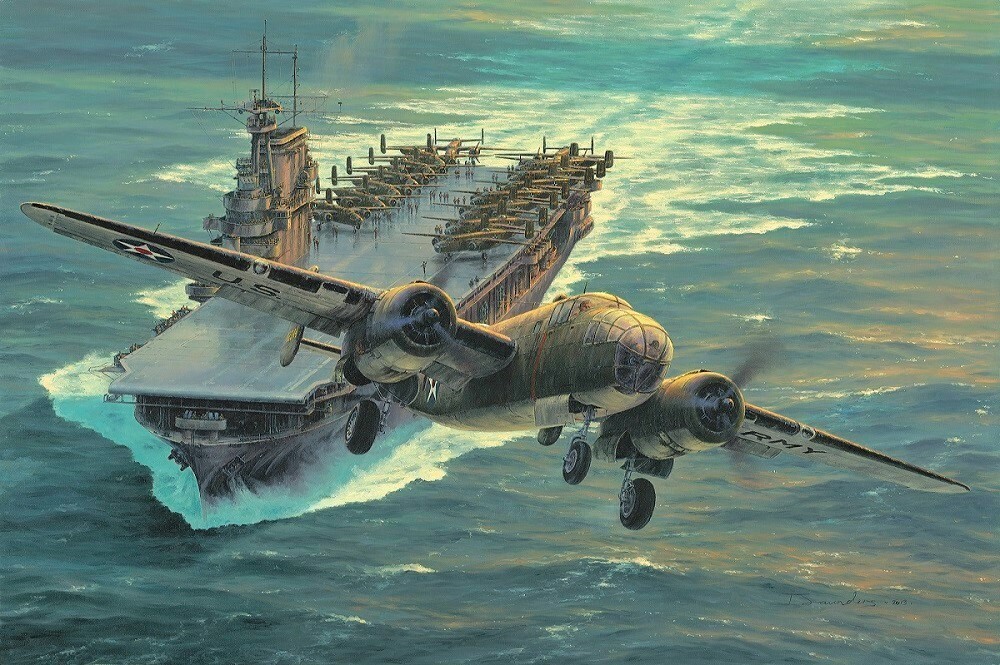 DESTINATION TOKYO by Anthony Saunders signed by THREE Doolittle Tokyo Raiders