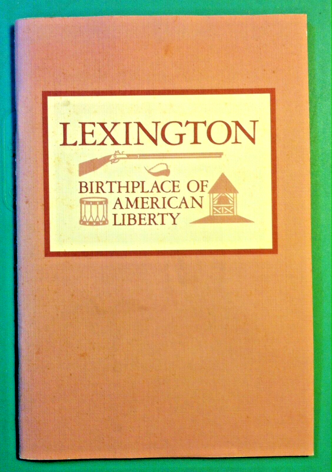 🔥LEXINGTON HISTORICAL SOCIETY🔥 Handbook The Birthplace of American Liberty USA