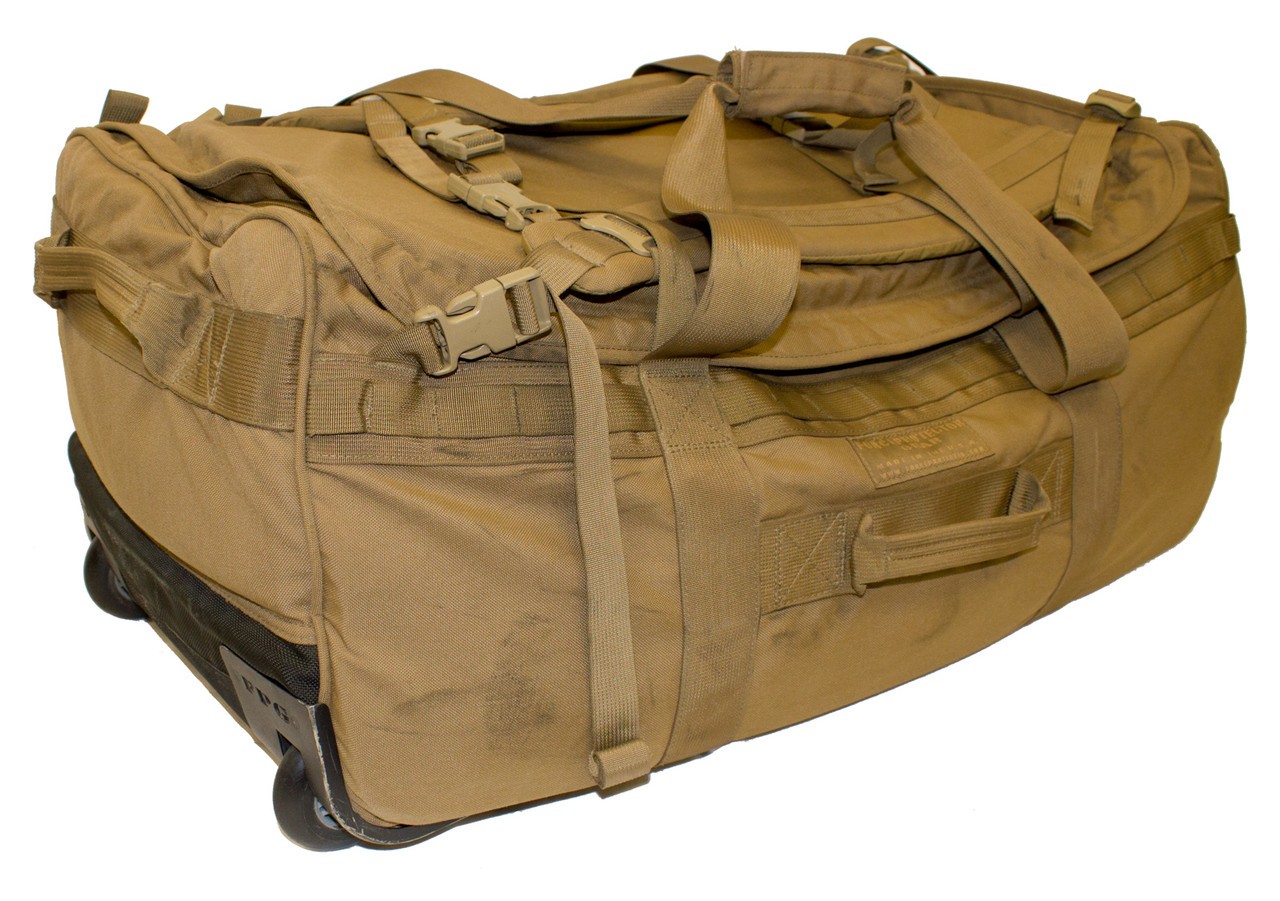 USMC Force Protector Gear Deployer 65 USGI Deployment Bag on Wheels COLLAPSIBLE USMC Force Protector Gear Deployer 65 USGI Deployment Bag on Wheels COLLAPSIBLE