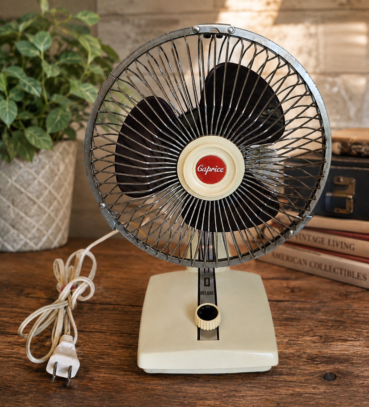 Vintage Metal Desk Table Fan 11\