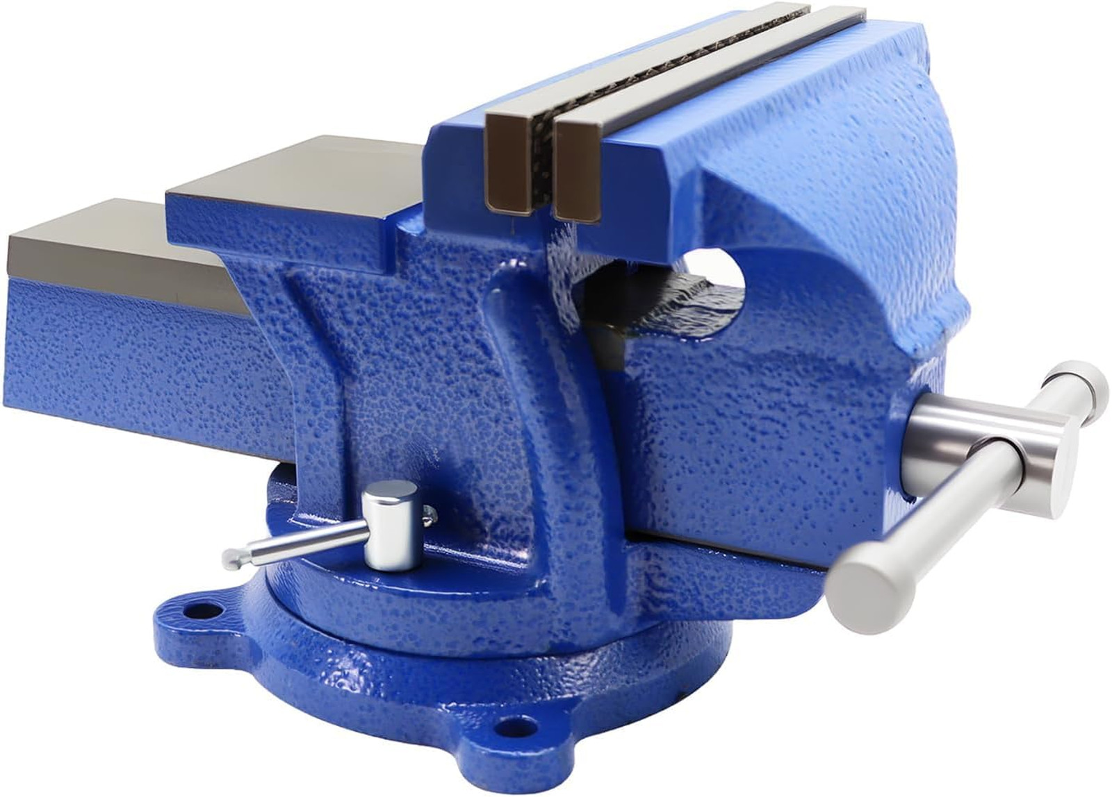 6 Inch Heavy Duty Cast Iron Bench Vise, 360° Swivel Lock Base 6 Inch Heavy Duty Cast Iron Bench Vise, 360° Swivel Lock Base