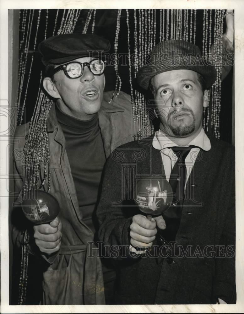 1959 Press Photo Joseph Conley and Henry McCann In a Scene From 