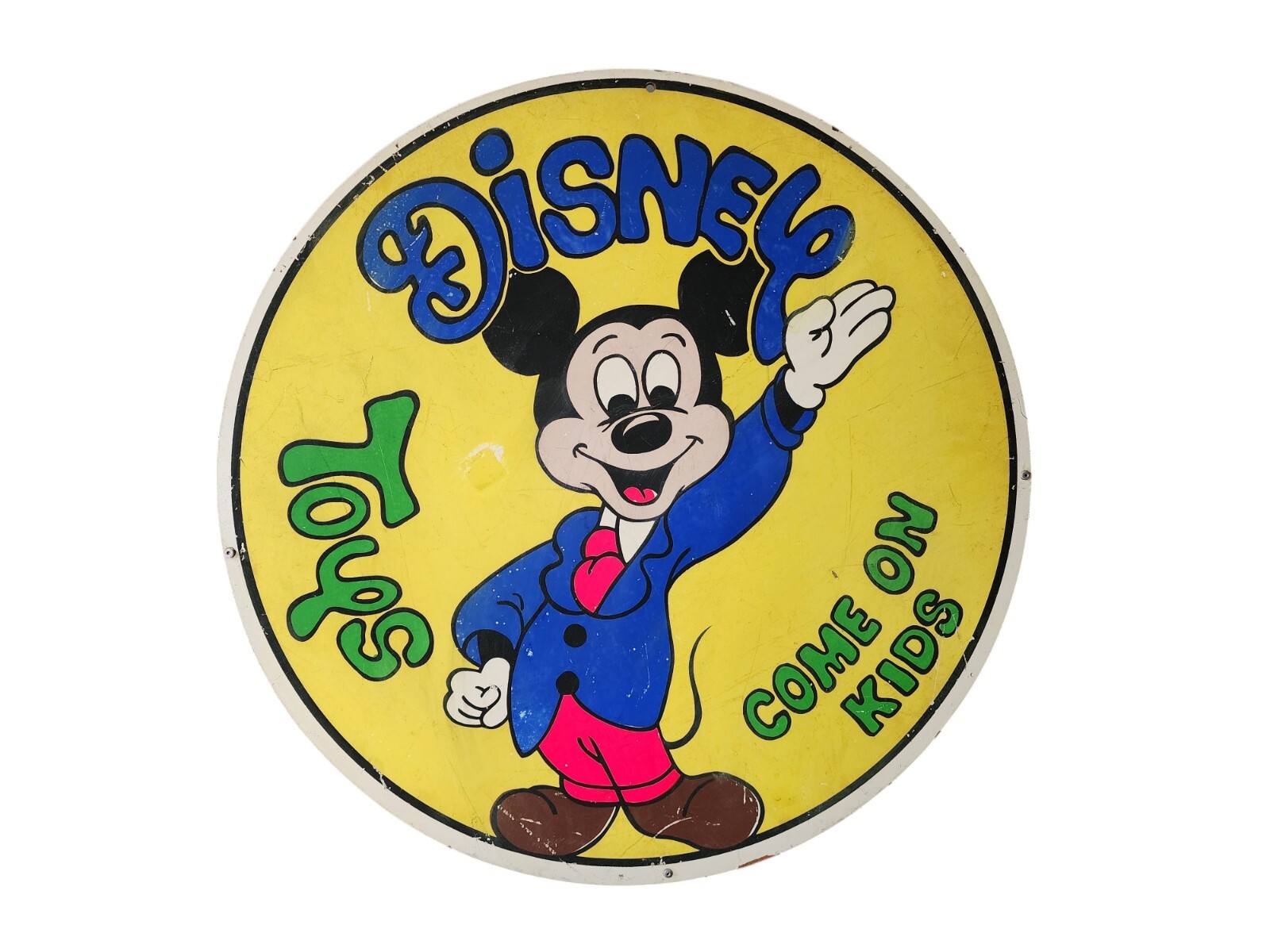 Vintage Disney Toys Toy Store Come On In Kids Mickey Mouse 24