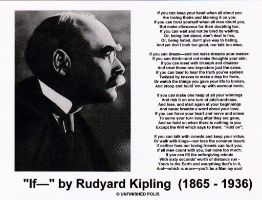 Author & Nobel Prize Winner-Rudyard Kipling