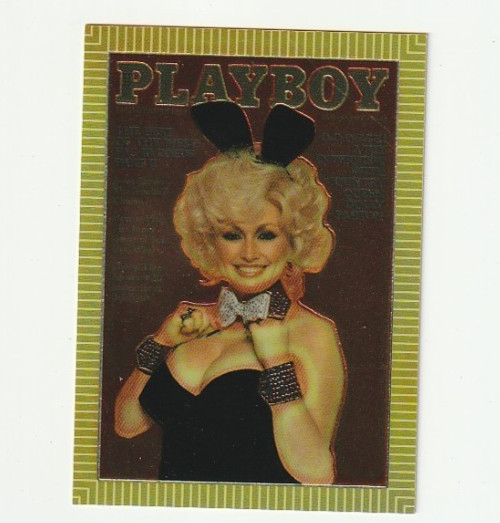 1995 Playboy Chromium Cover Cards Edition 1 October 1978 #56 Dolly Parton