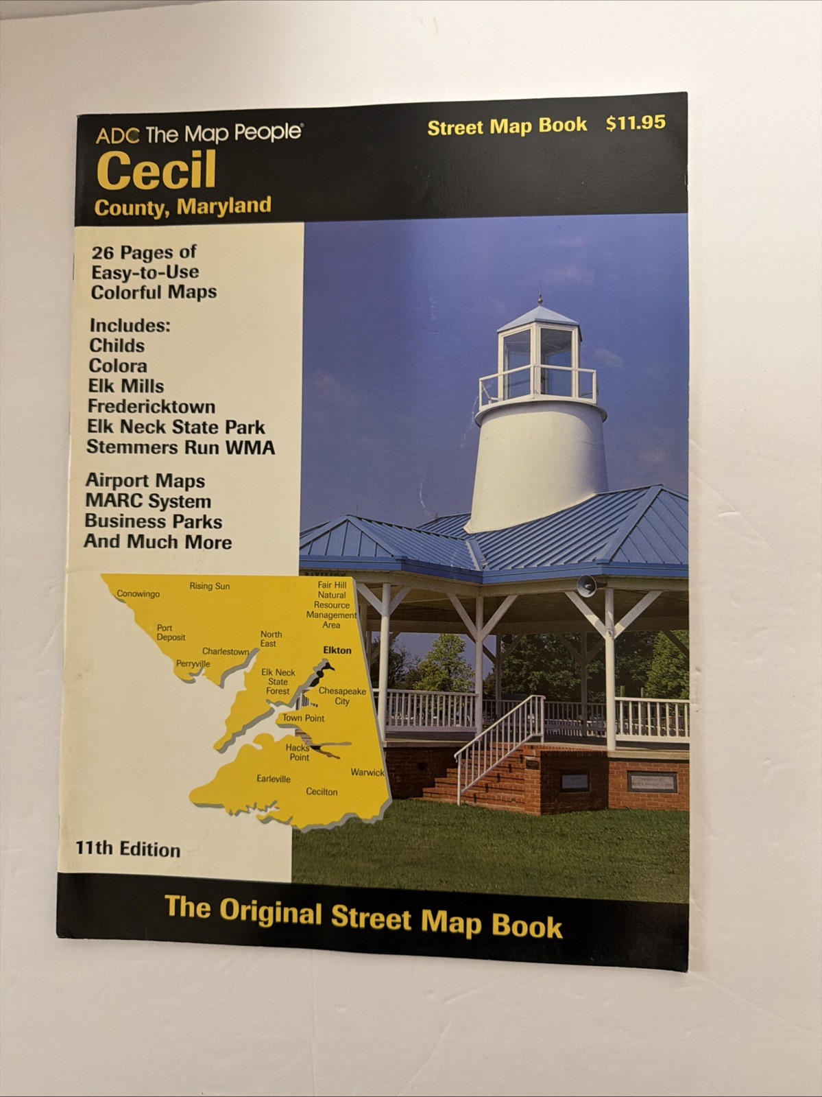 Cecil County Maryland Street Map Atlas Book  ADC The Map People 2005 Softcover