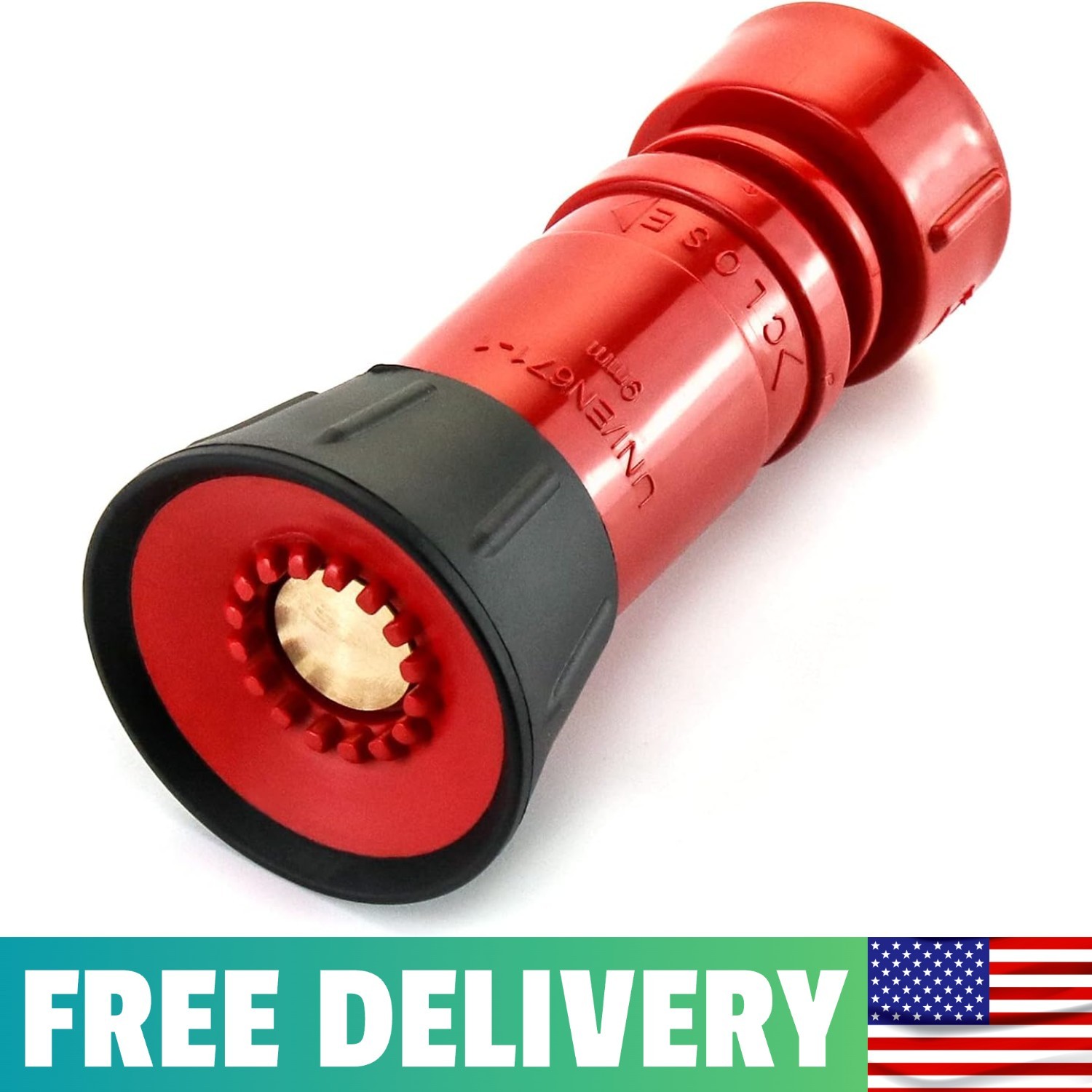 Fire Hose Nozzle, 1 Fire Hose Nozzle, 1