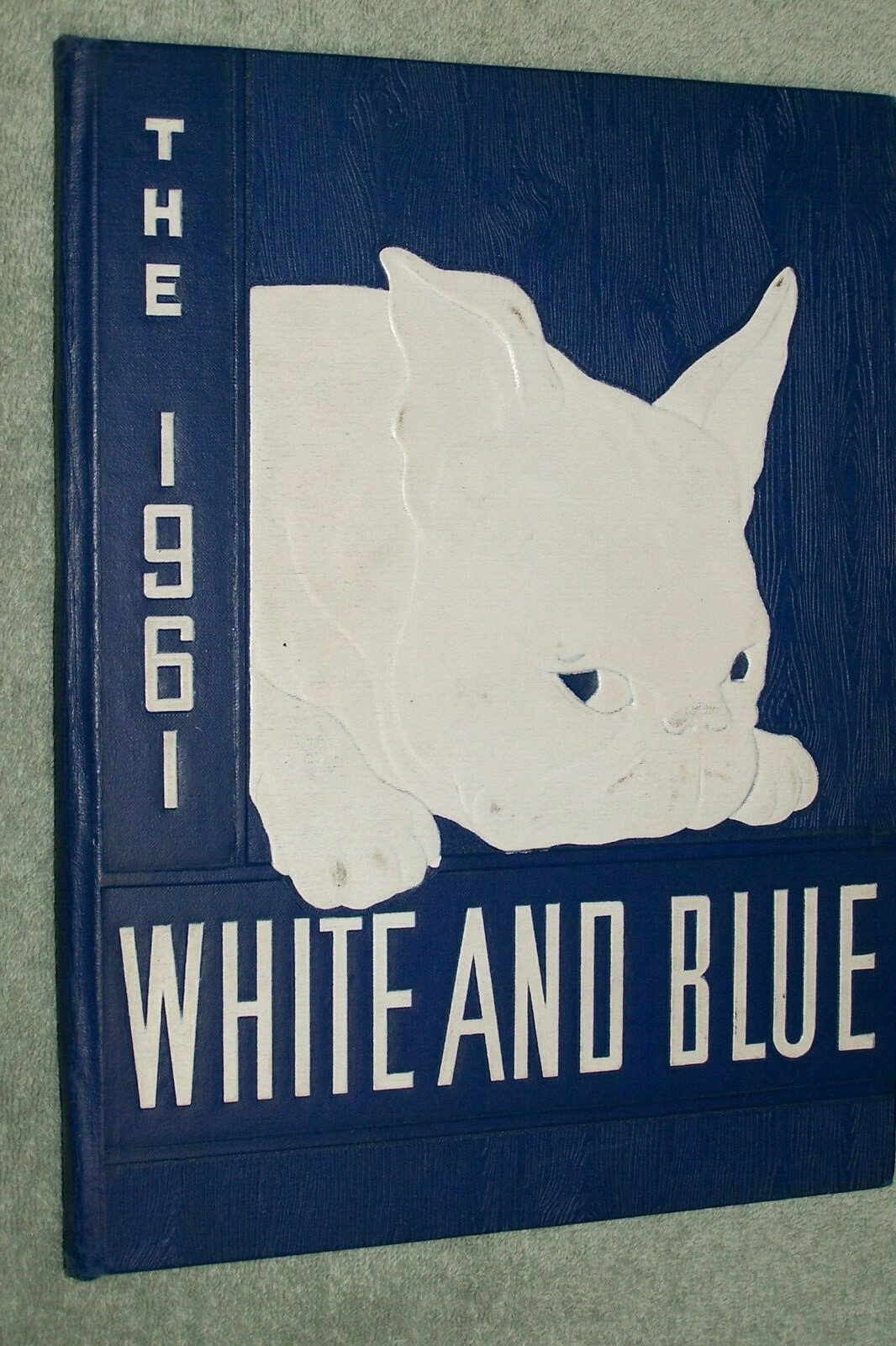 1961 Cortland High School Yearbook Annual Cortland Ohio OH - White & Blue 1961 Cortland High School Yearbook Annual Cortland Ohio OH - White & Blue