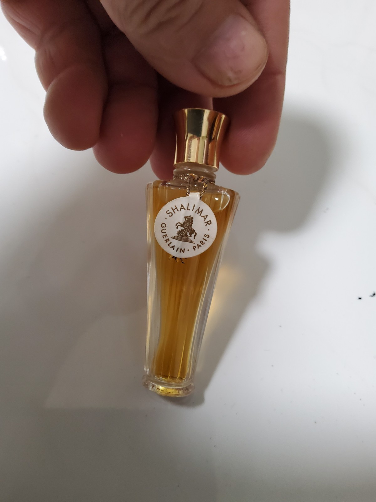 1970 1/4 Oz Vintage Guerlain Shalimar Extrait Parfum Pure