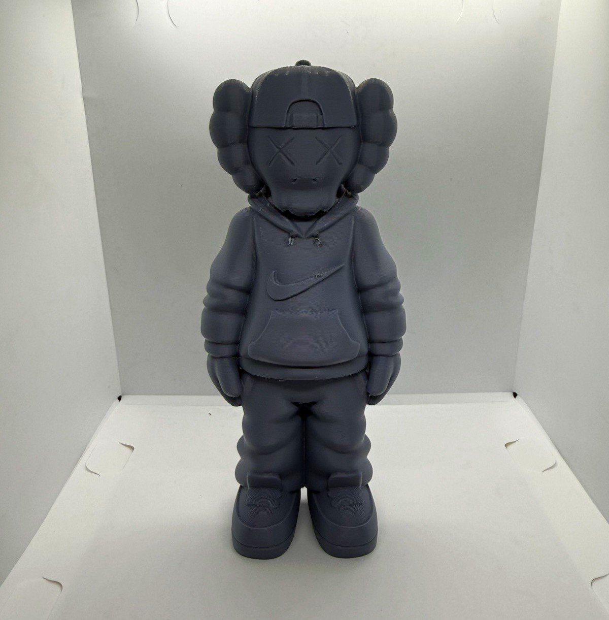 KAWS Grey 3d Printed. 7” tall