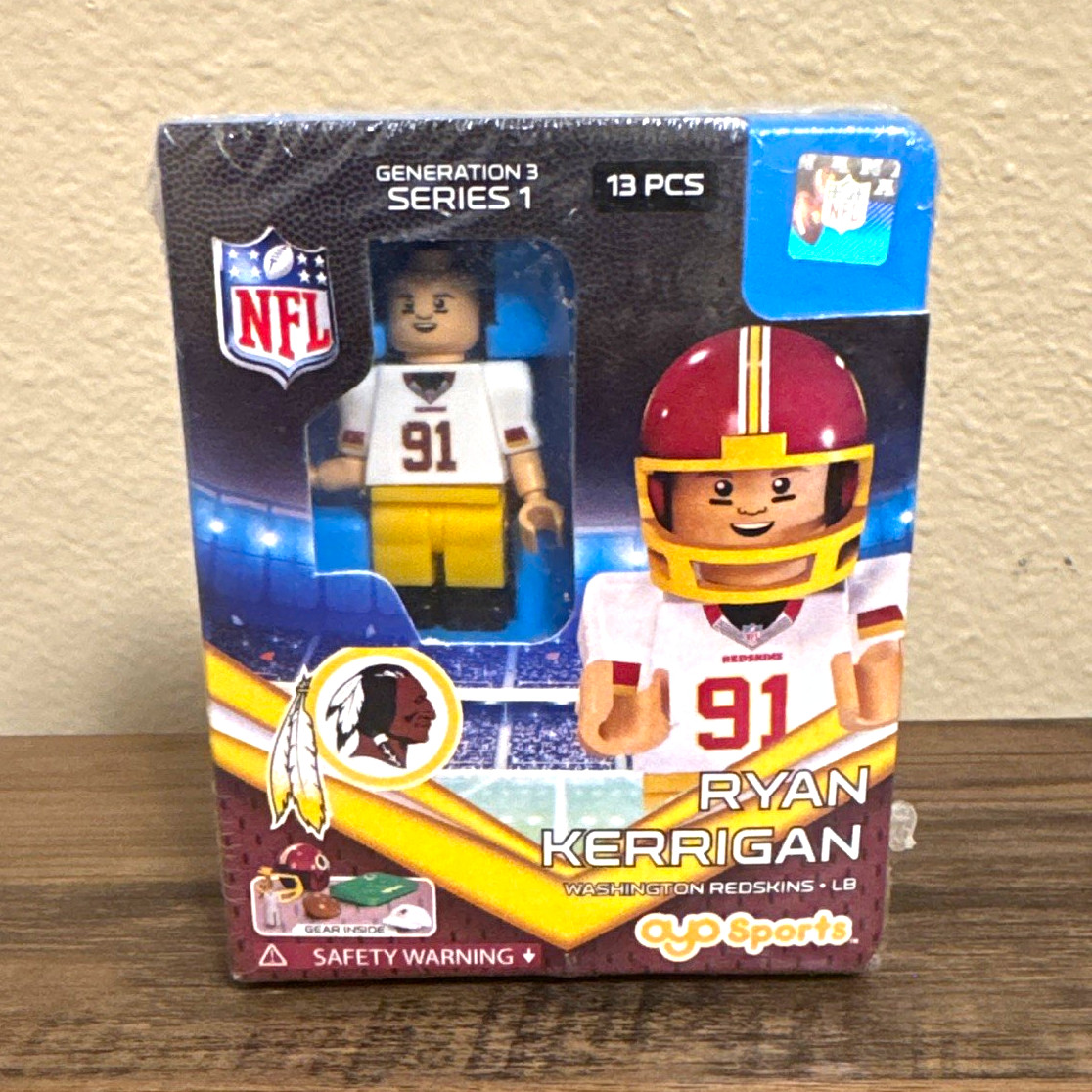 OYO Sports NFL Ryan Kerrigan #91 Washington Redskins Minifigure – Factory Sealed