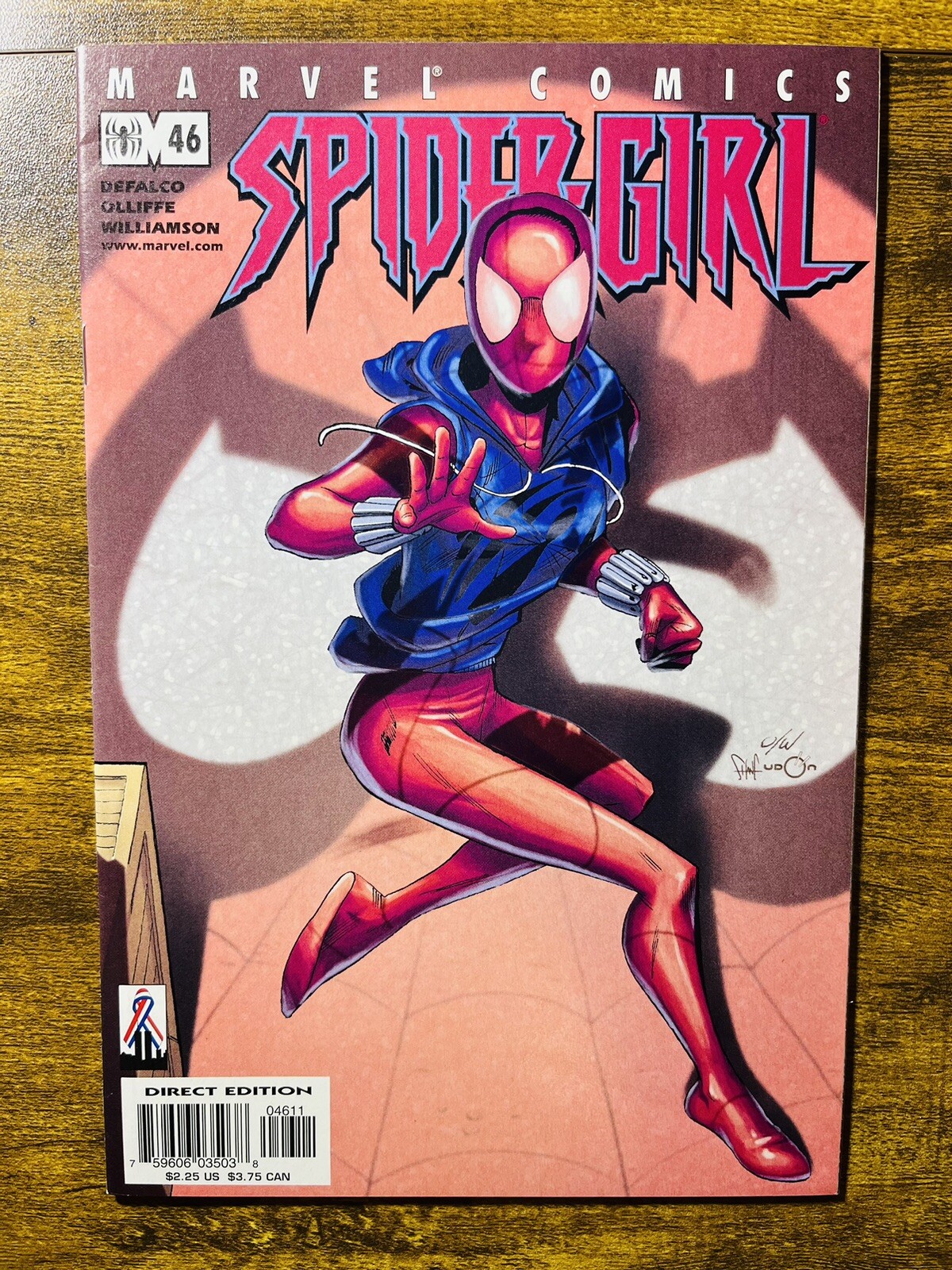 SPIDER-GIRL 46 1ST APPEARANCE SCARLET SPIDER (FELICITY HARDY) MARVEL COMICS 2002