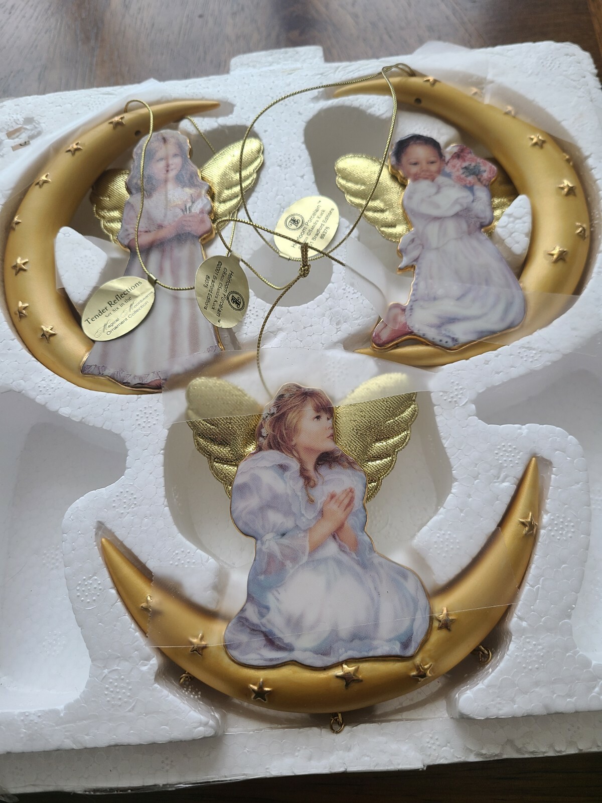 Magical Moonbeam Angels Ornament Set
