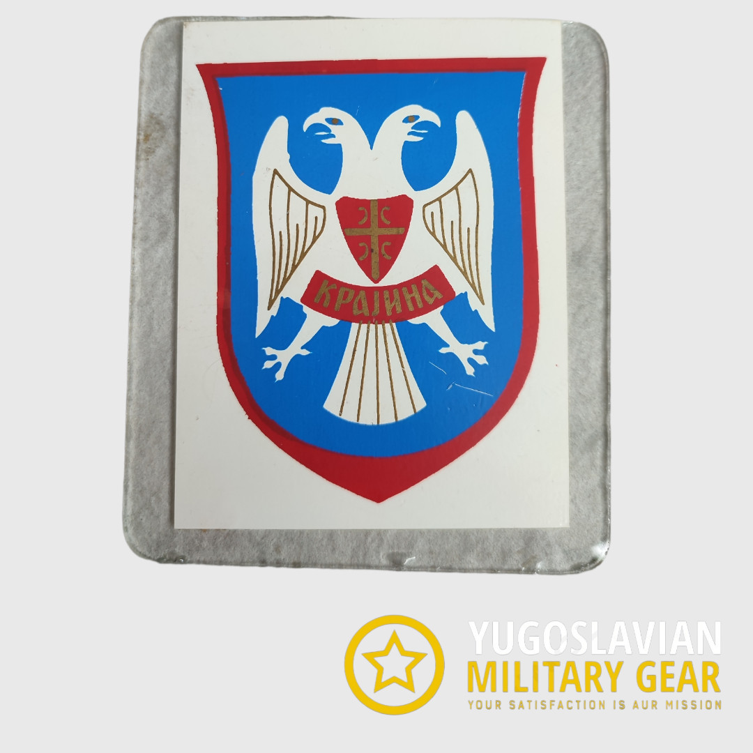 Yugoslavia/Serbia/Balkan Army Republika Srpska Krajina SVK Plaque