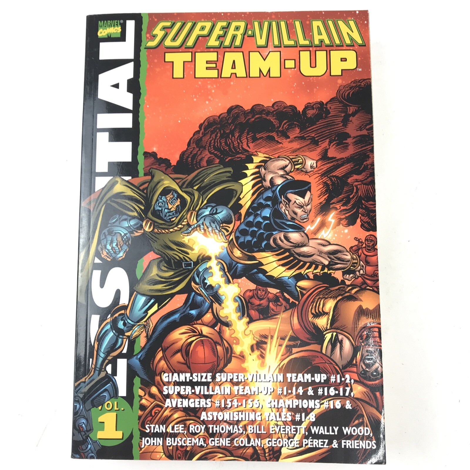 Essential Super-Villain Team-Up Marvel Comic Essential Super-Villain Team-Up Marvel Comic