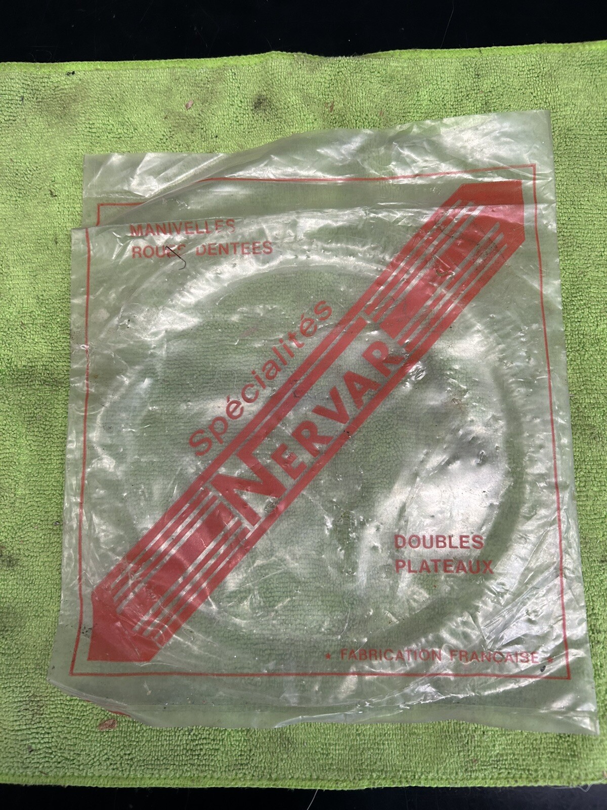 VINTAGE NOS NERVAR CHAIN RING PROTECTOR GUARD ROAD BIKE IN ORIGINAL PACKAGE 
