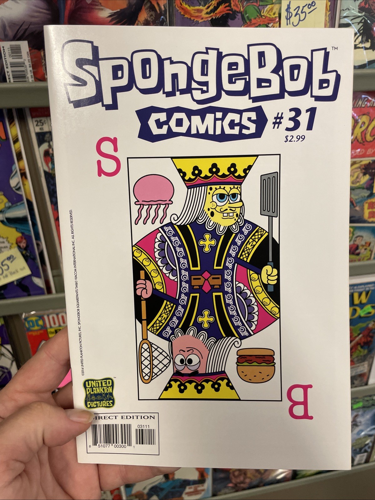  SpongeBob Comics #31 1st United Plankton Squarepants Patrick Mr. Krabs 1