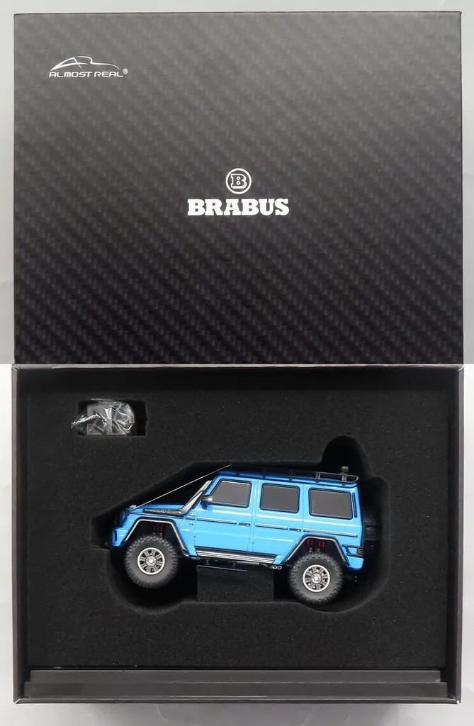 1/43 Brabus 550 Adventure Mercedes-Benz G-Class 4x4 Blue Diecast Model 2017