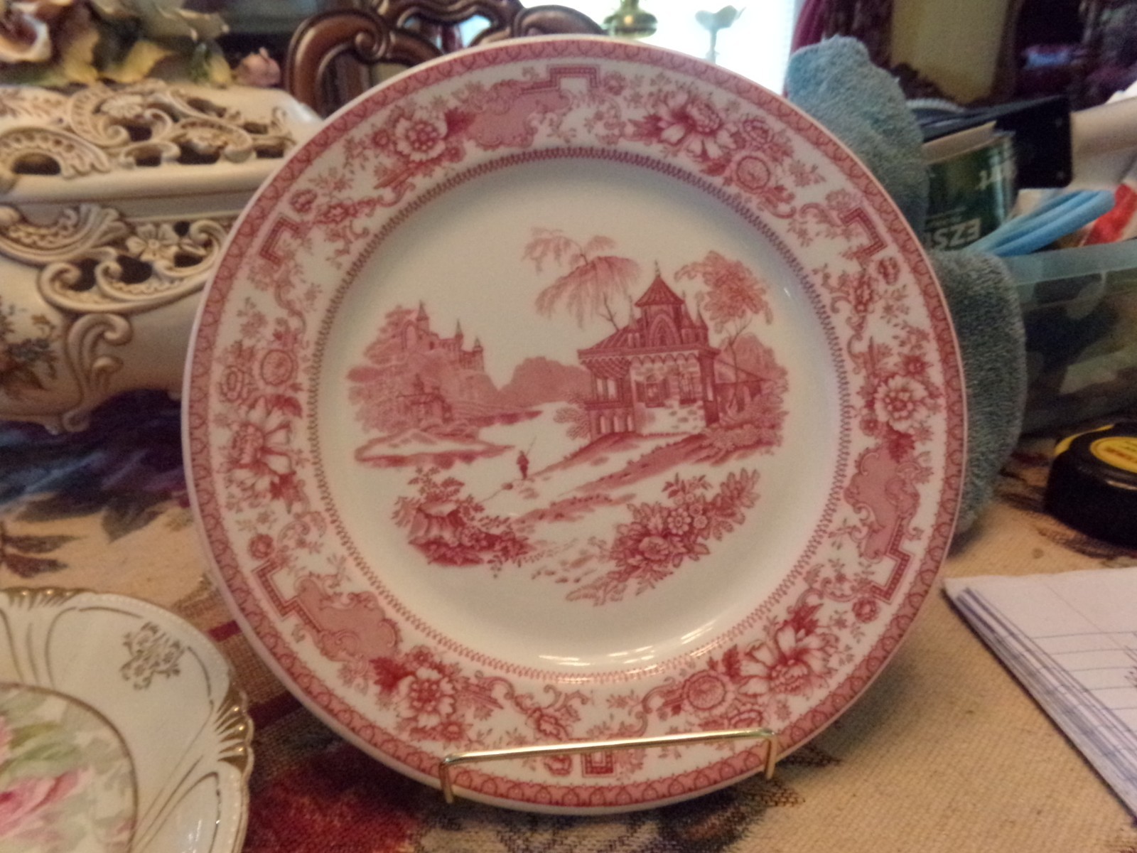O P Co. Syracuse China Plate 9.5\