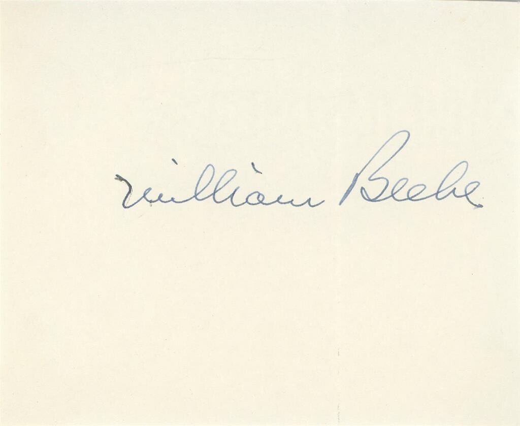 William Beebe- Signed Vintage Page (Naturalist) William Beebe- Signed Vintage Page (Naturalist)