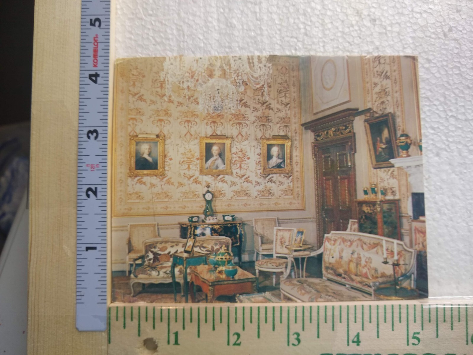 Postcard The White Drawing Room, Houghton Hall, King\'s Lynn, England