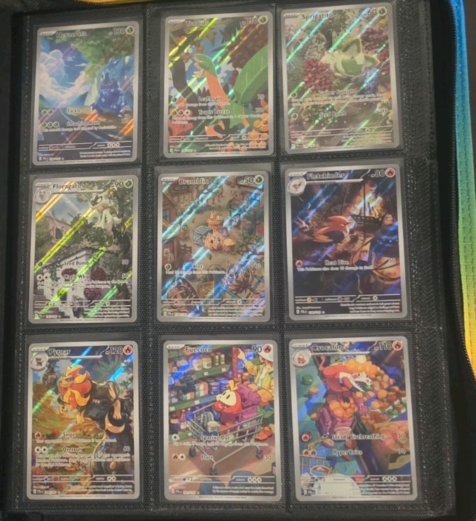 Pokemon Scarlet & Violet Paldea Evolved 100% In 2x SV2 VaultX Binders. Read Desc