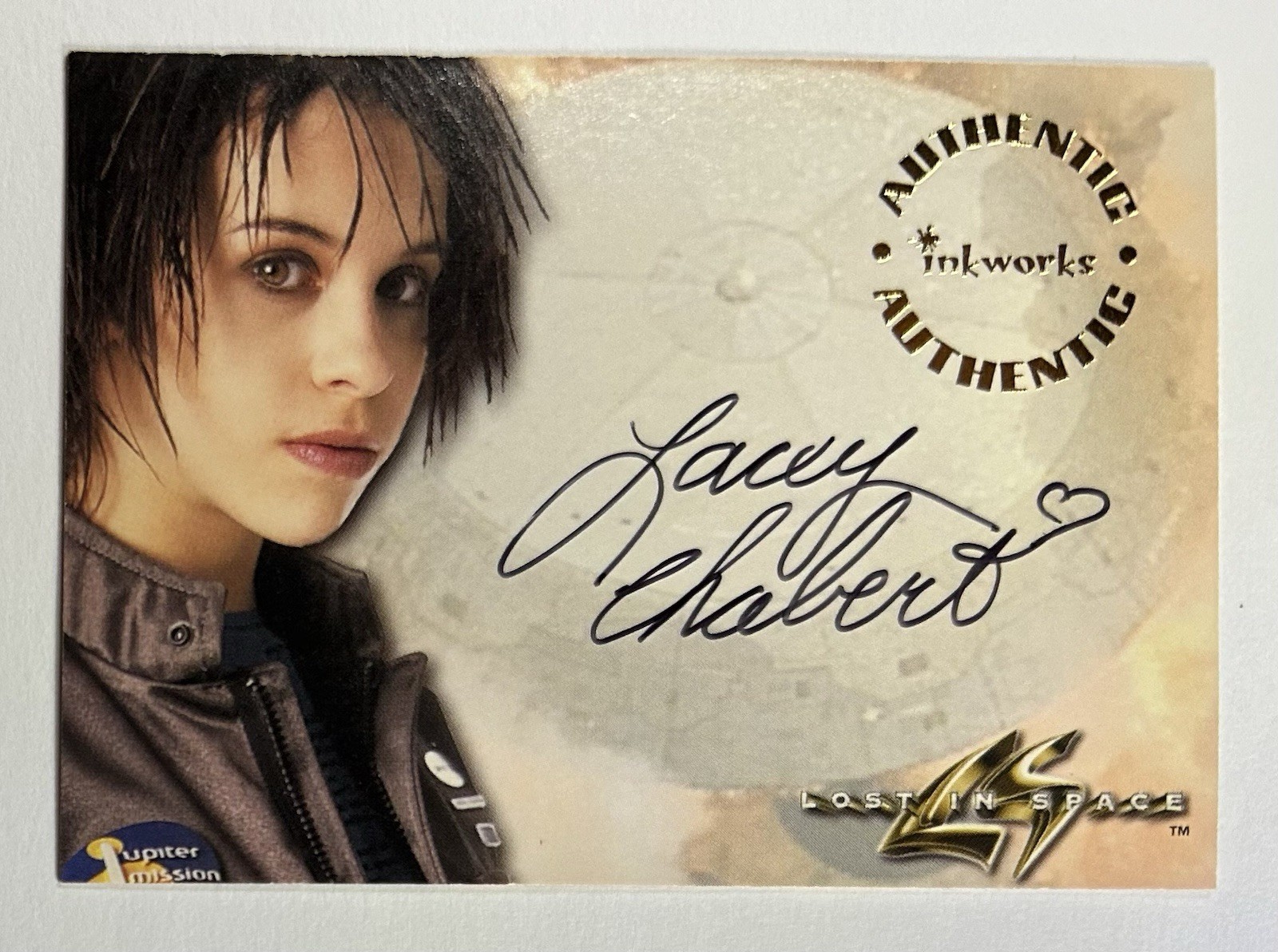 1998 Inkworks Lost in Space Card A2 Lacey Chabert Autograph Auto *Corner*