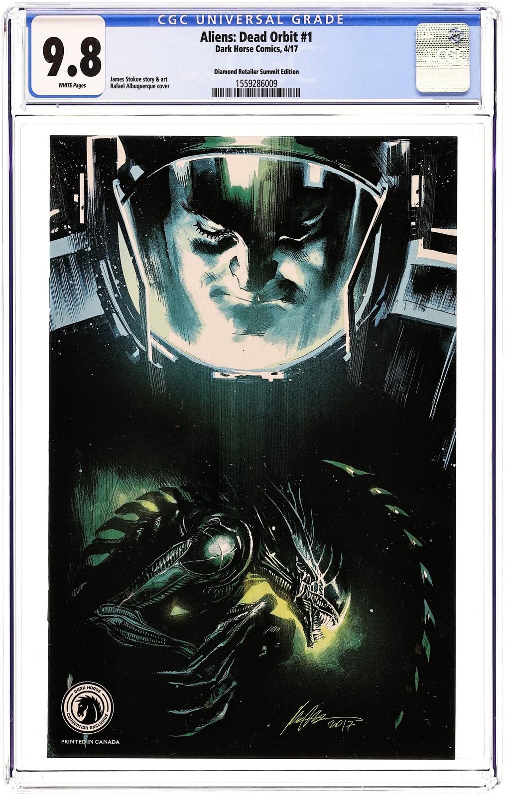 Aliens Dead Orbit 1CON CGC 9.8 2017 1559286009