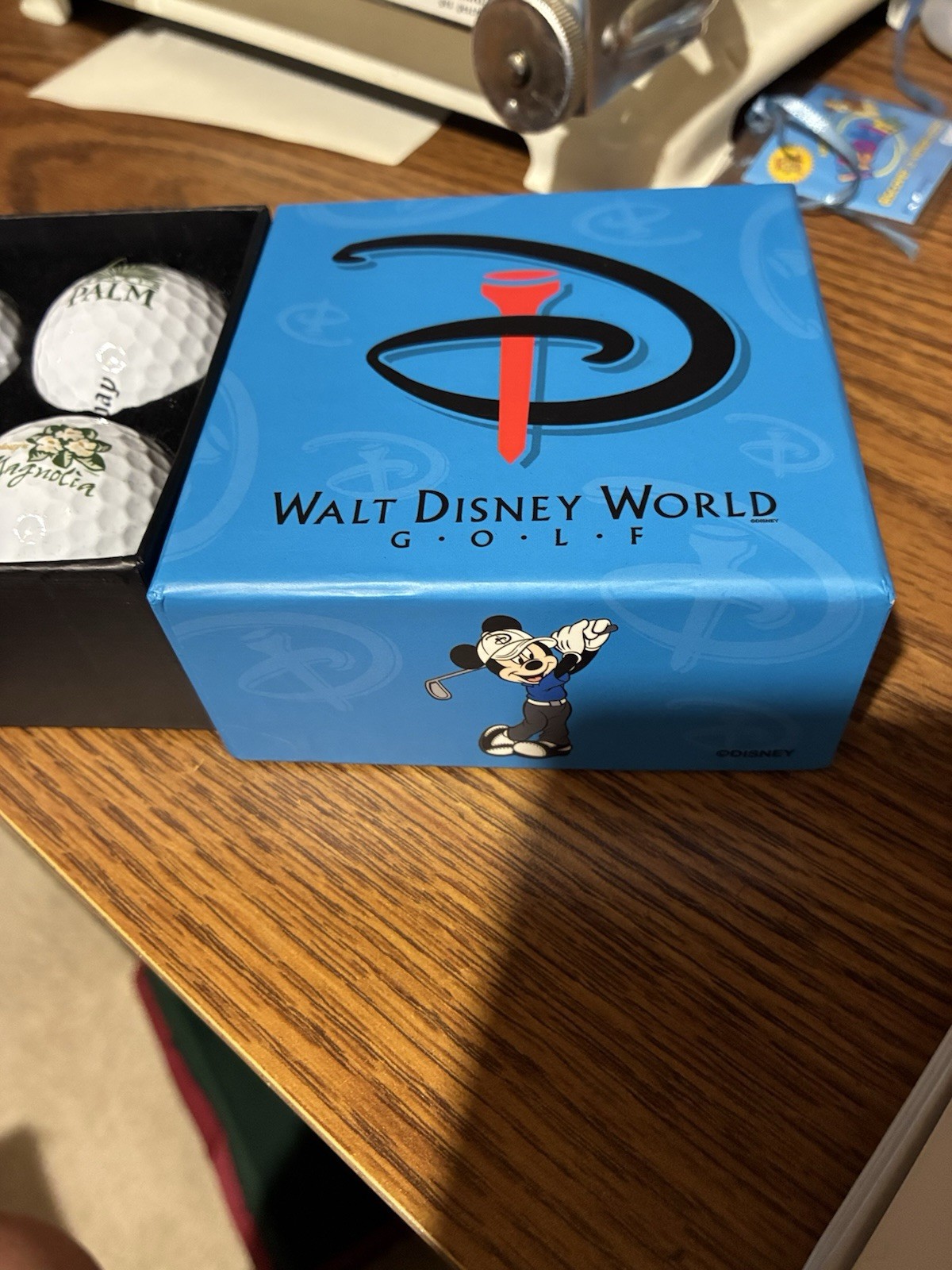 WALT DISNEY WORLD CALLAWAY GOLF BALLS SET OF 4  NEW FLORIDA EXCLUSIVE