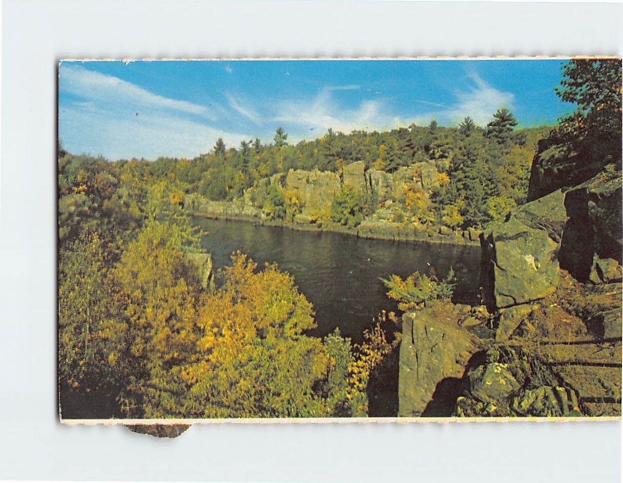 Postcard Dalles Of The St. Croix USA