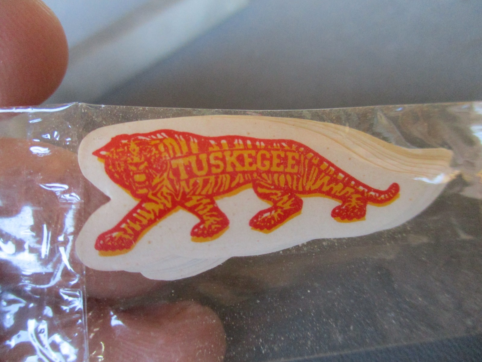 Vtg 1930s, 1940s, TUSKEGEE INSTITUTE, TIGERS, University Stickers, Unopened Pack
