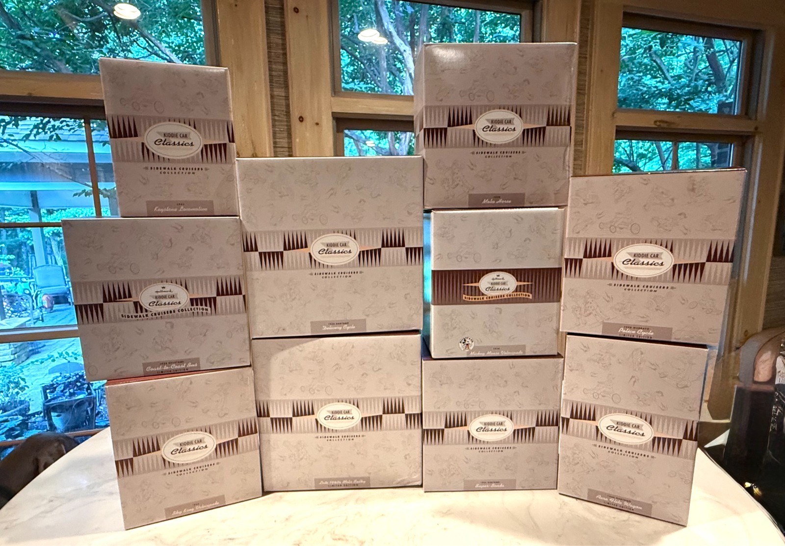 REDUCED HALLMARK VINTAGE KIDDIE CAR CLASSICS CRUISERS LOT OF 17, NIB