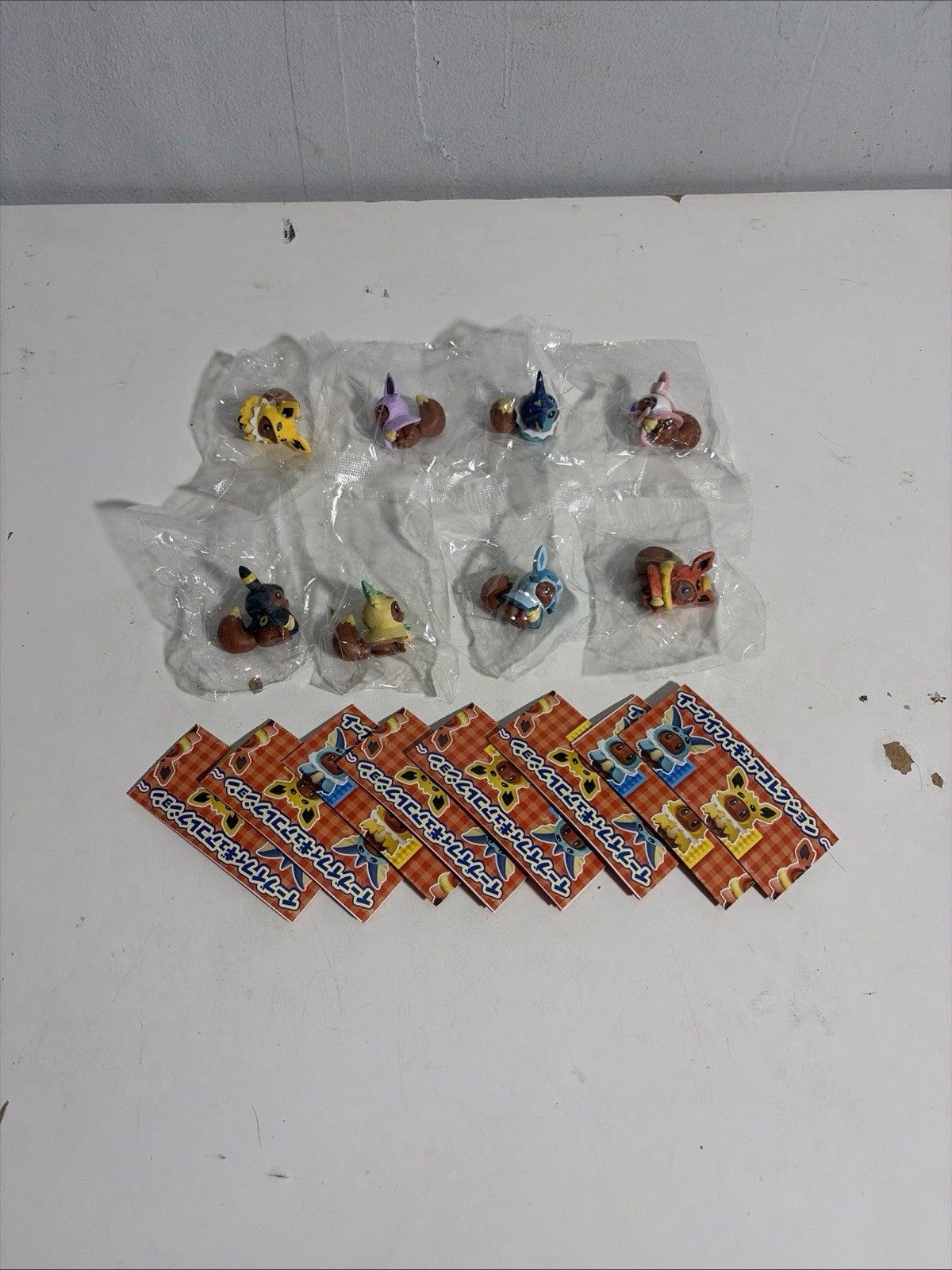 Pokemon Center Limited Eevee Poncho Figure Complete 8 Set Umbreon Sylveon Japan