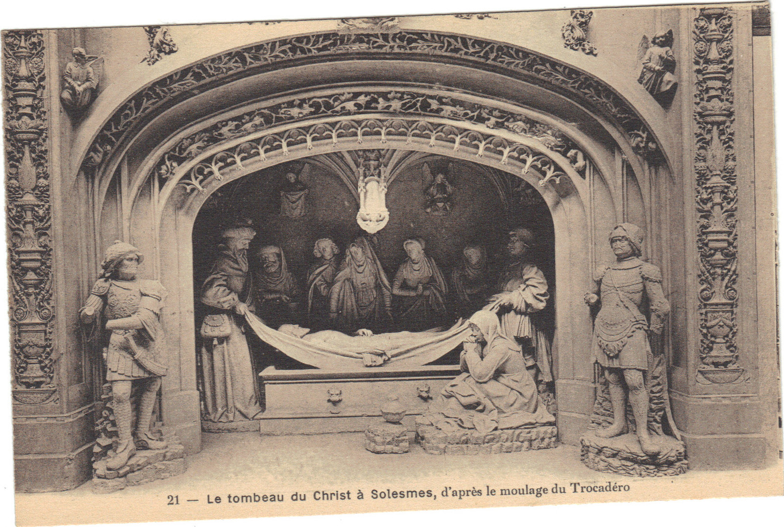 SOLESMES - The tomb of Christ after the casting of the Trocadero (G4223)