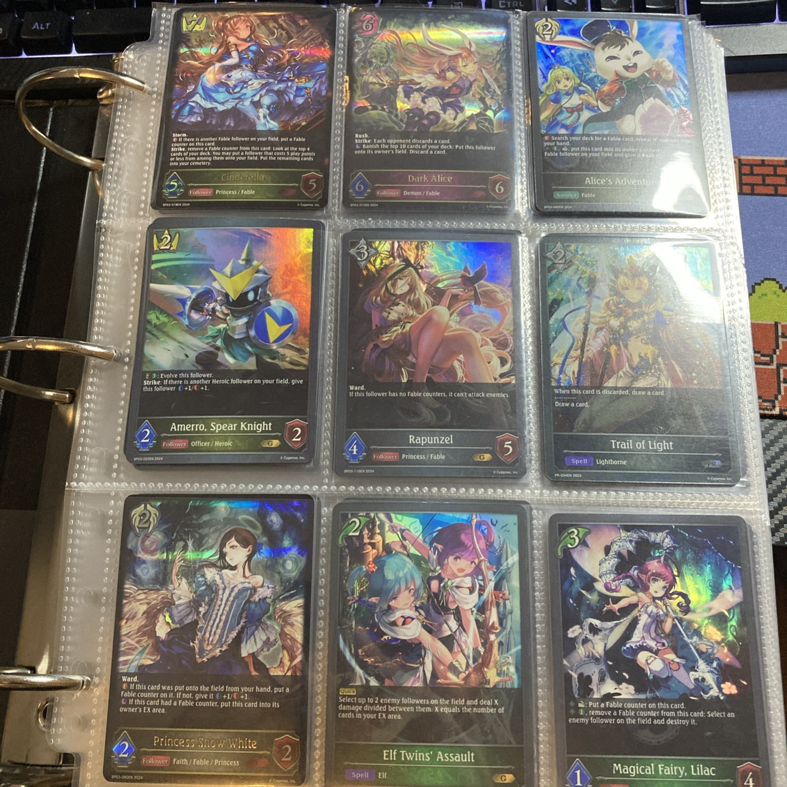 HUGE Shadowverse Evolve TCG Collection Binder Lot Foils, Promos, Special Cards HUGE Shadowverse Evolve TCG Collection Binder Lot Foils, Promos, Special Cards