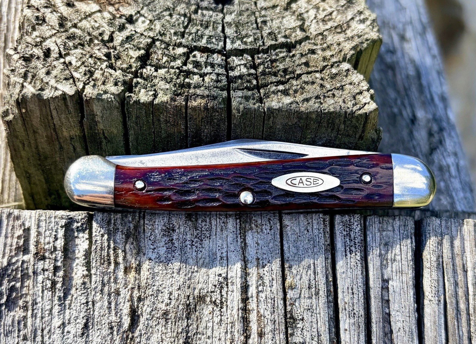 Vintage 1965-1969 Case XX USA 62109X Baby Copperhead Reddish Knife