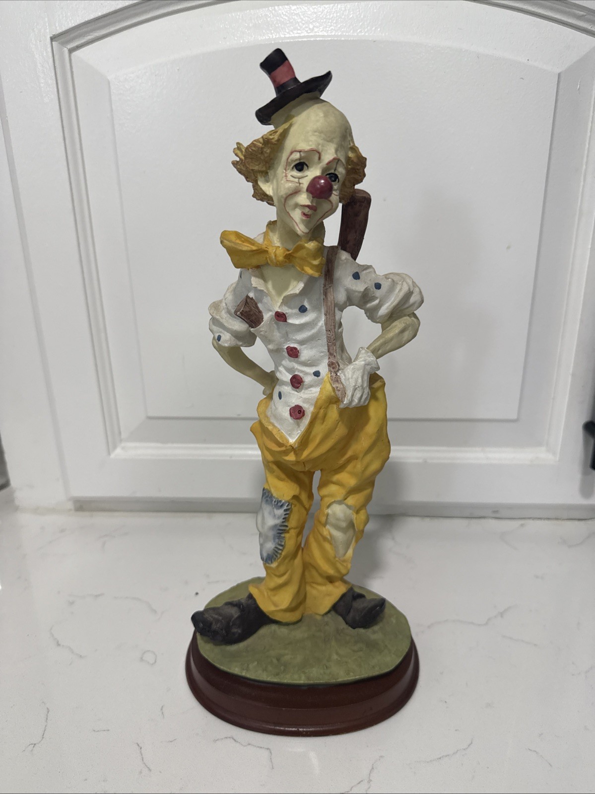 Vintage Lowery\'s Of London Hobo Clown With Stick Resin 13\