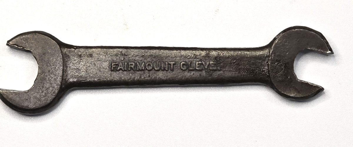Antique Fairmount Tool & Forging Co 5/8 X 1/2 Inch Open End Wrench