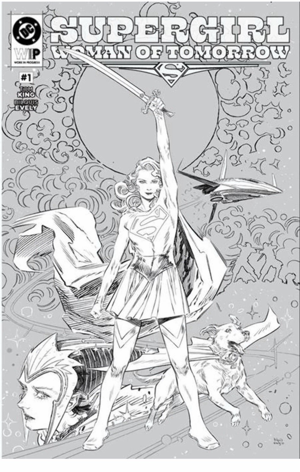 DC W.I.P. Supergirl Woman of Tomorrow #1 UNREAD NM