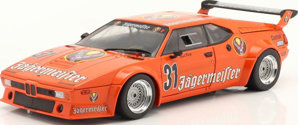 IXO BMW M1 Procar Jagermeister #31 DRT Nurburgring 1982 Kurt Konig
