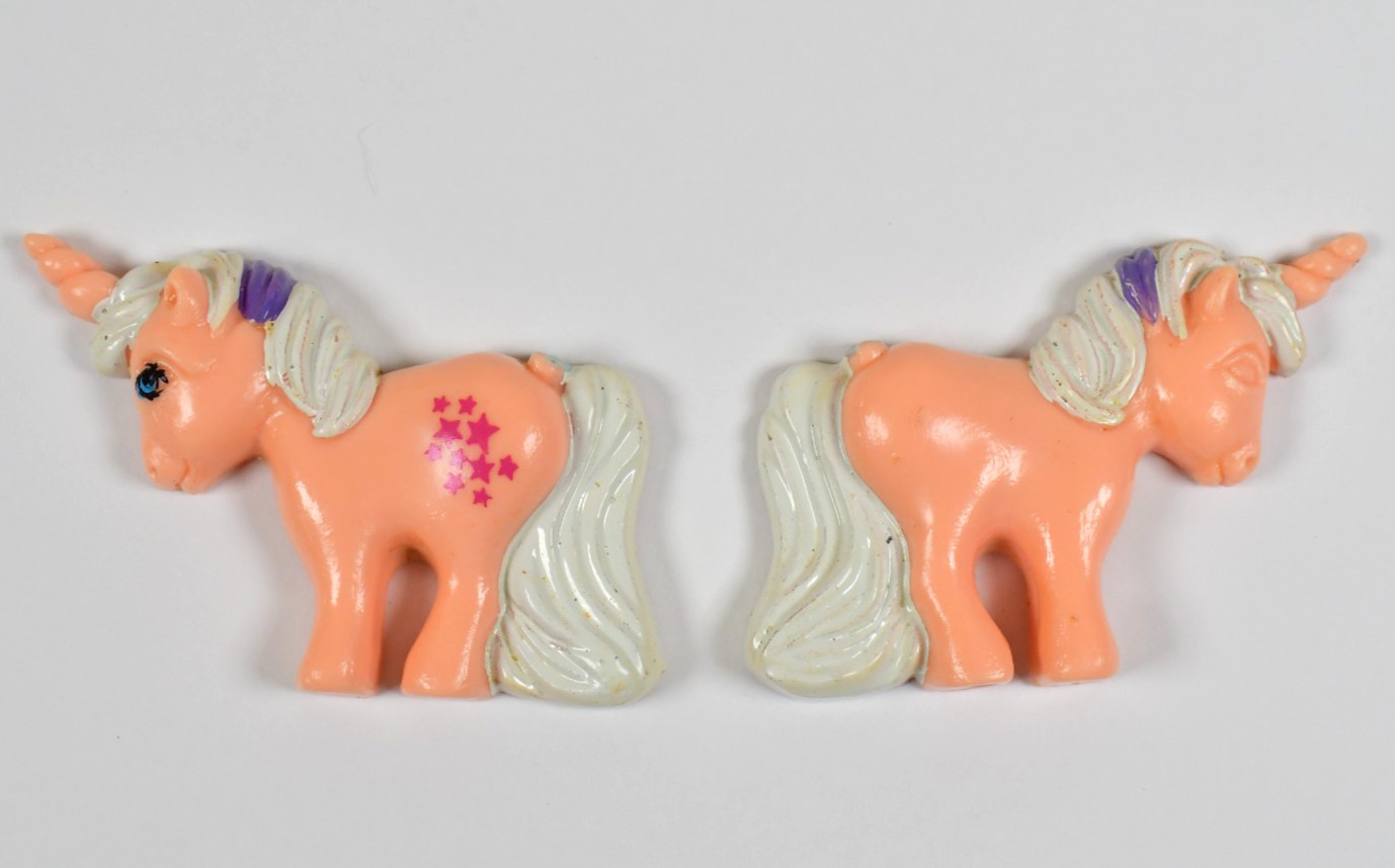 Vtg 1983 Hasbro MLP Gen 1 TWILIGHT Refrigerator Fridge Magnets My Little Pony