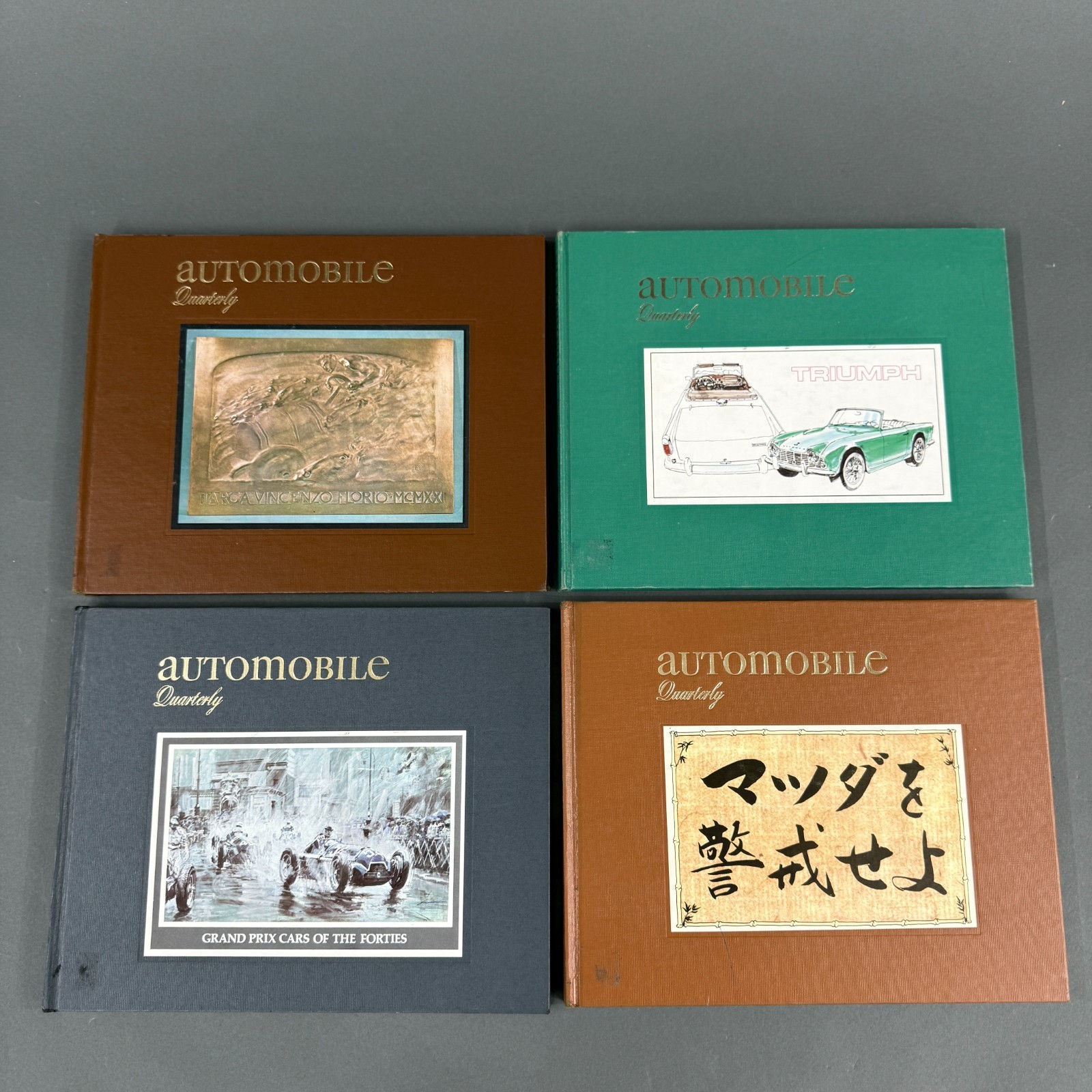 AQ Automobile Quarterly Vol 11 Complete Issues 1-4 Hardcover 1973 Vintage Car AQ Automobile Quarterly Vol 11 Complete Issues 1-4 Hardcover 1973 Vintage Car