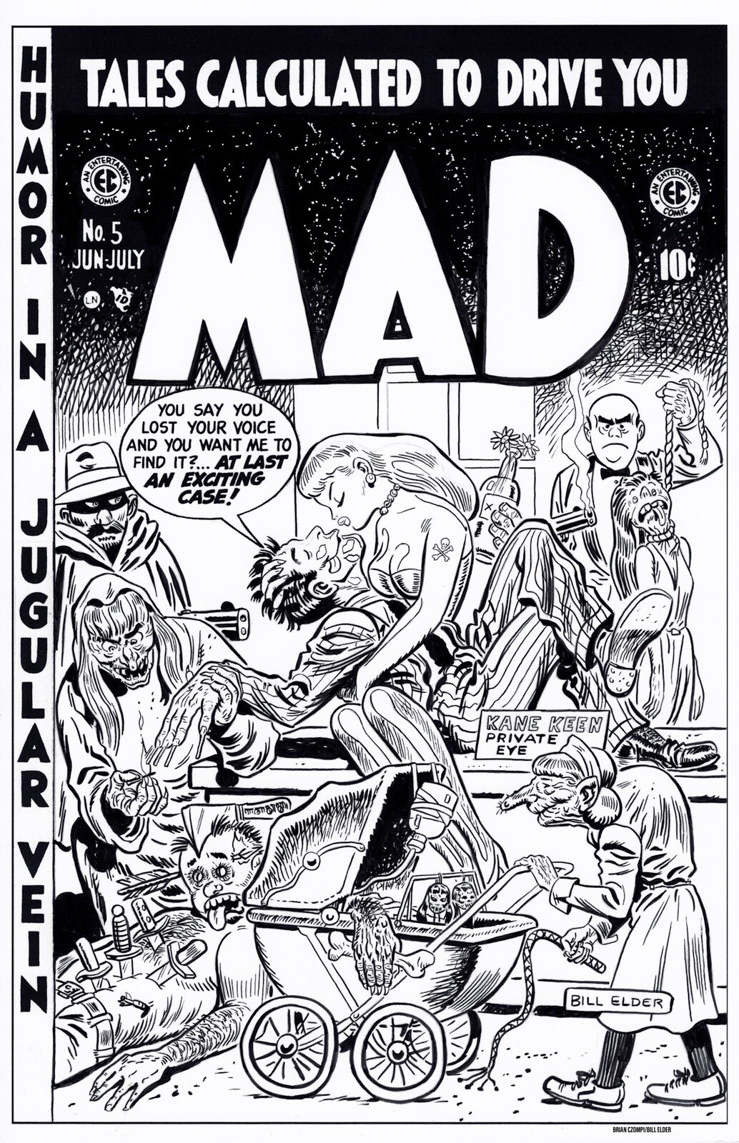 MAD #5 Cover recreation MAD #5 Cover recreation