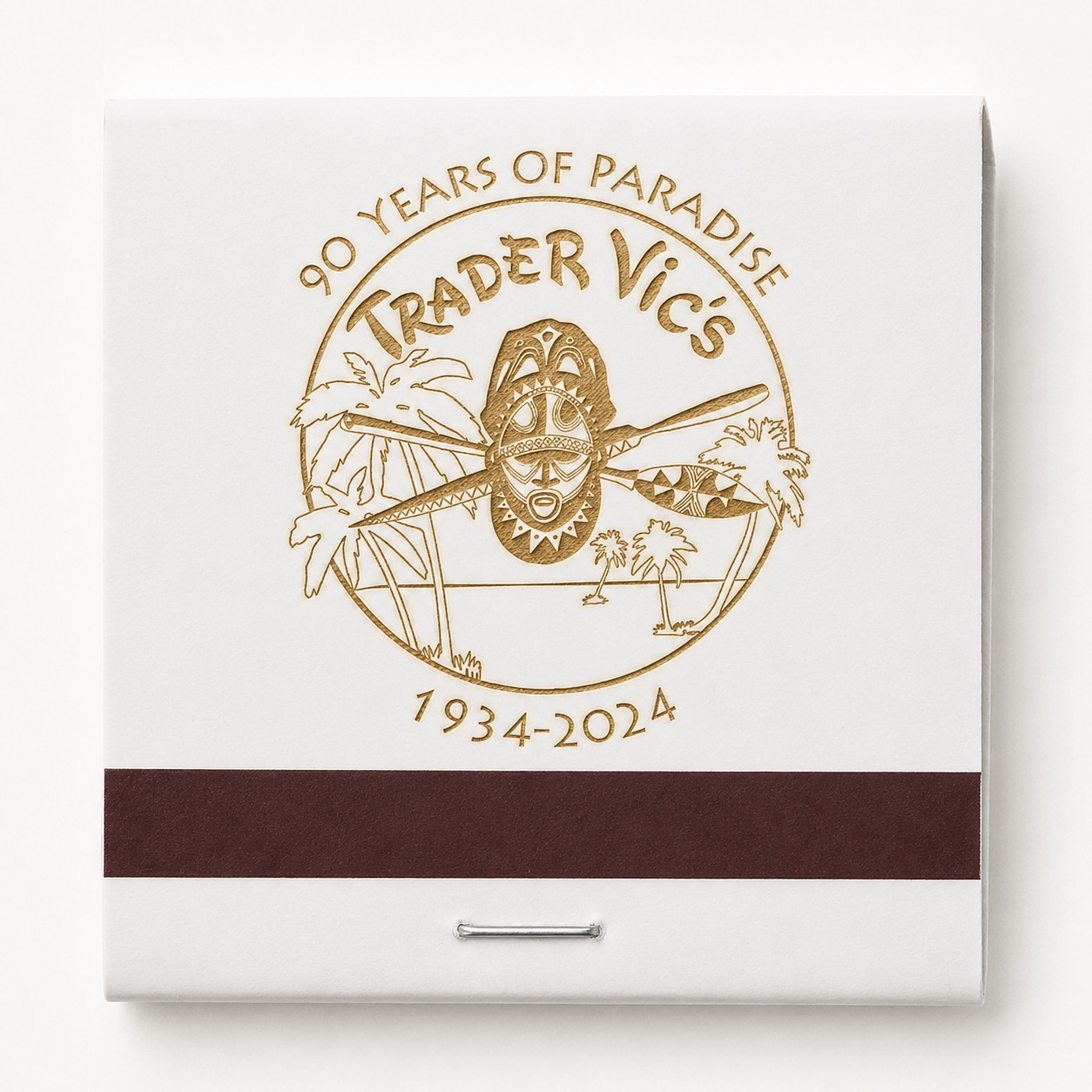 Trader Vic\'s 90th Anniversary Matchbook